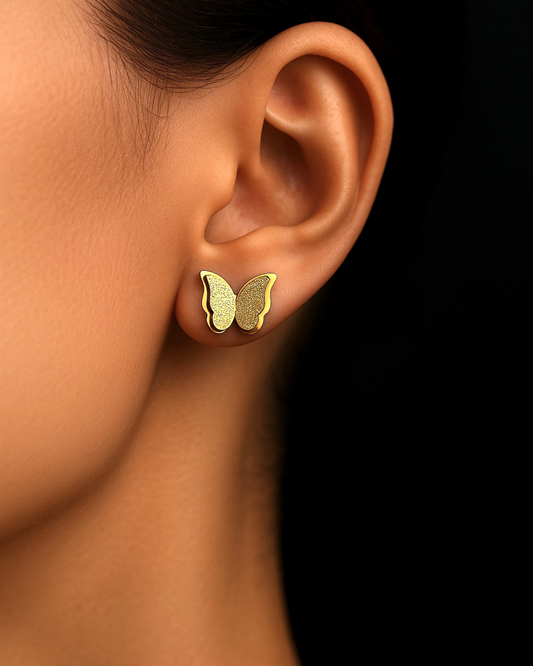 Pendientes Alas Doradas