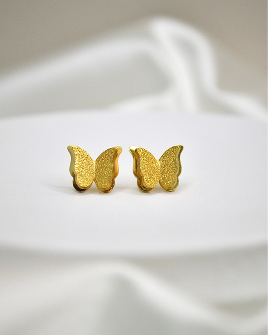 Pendientes Alas Doradas